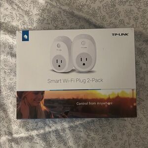 TP-Link White Smart Wi-Fi Plug Duo